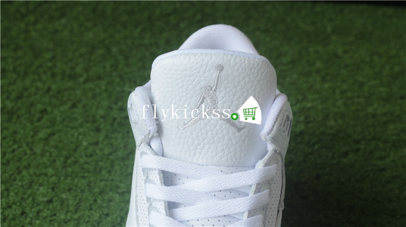 Authentic Air Jordan 3 Pure White